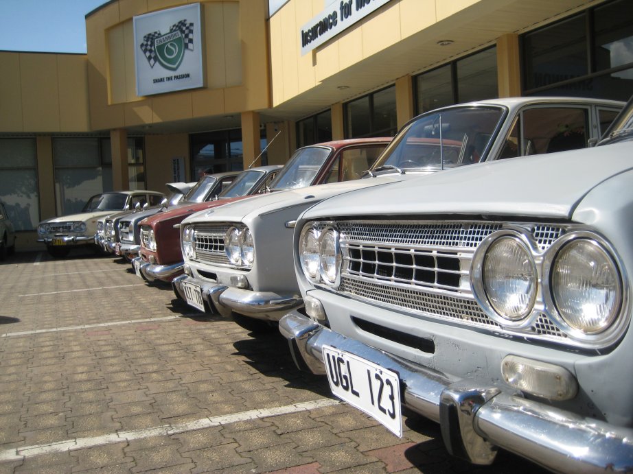 050 - fronts - foreground - Chris Browning's sedan.JPG